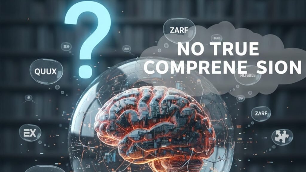 AI lack true understanding