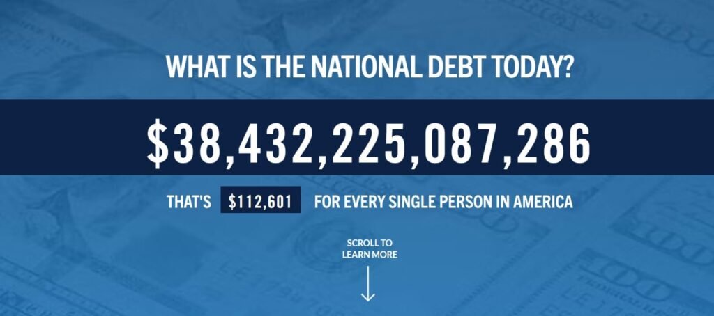 America $38.4 Trillion Debt