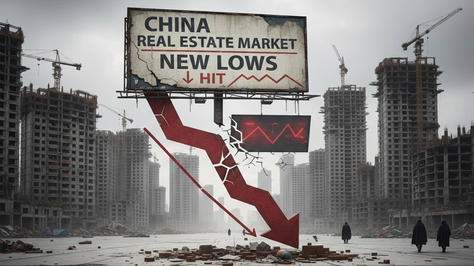 China Real Estate the market hit new lows