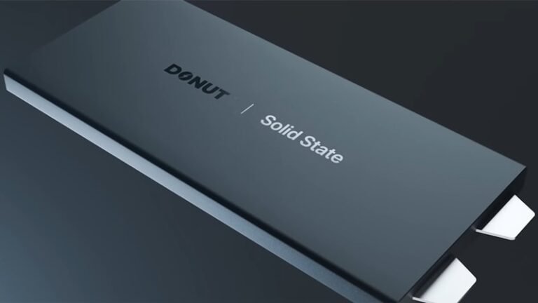 Donut Lab Commercial Solid State Battery