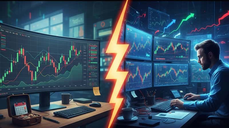 Swing Trading vs Day Trading feature