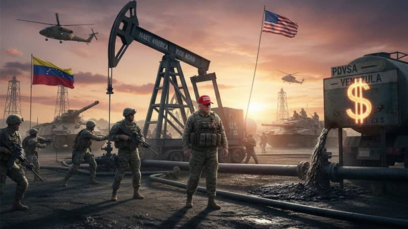 U.S. Hostile Takeover of Venezuela is a Financial Survival Play