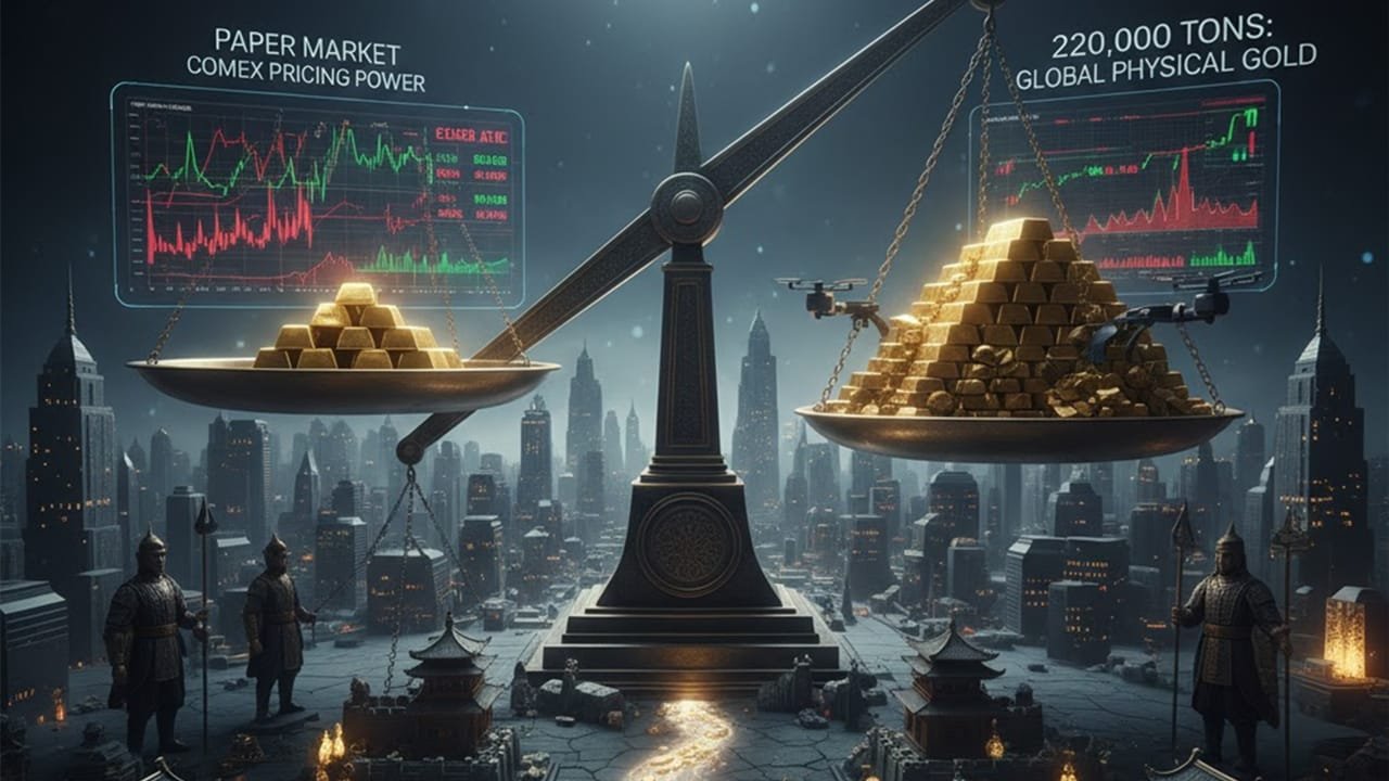 500 Tons Control the Fate of 220,000 Tons Gold